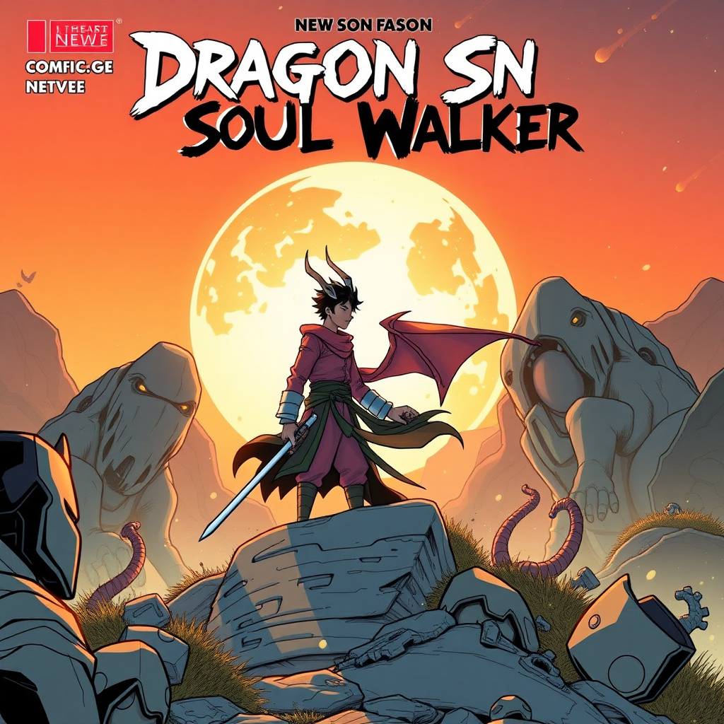 Comic Dragon Soul Walker Cover